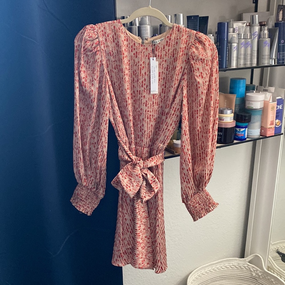Alice and Olivia mollie floral satin dress - Picture 9 of 15